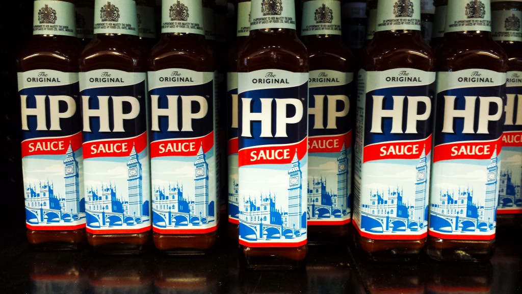 HP sauce-the Brits go crazy for this stuff