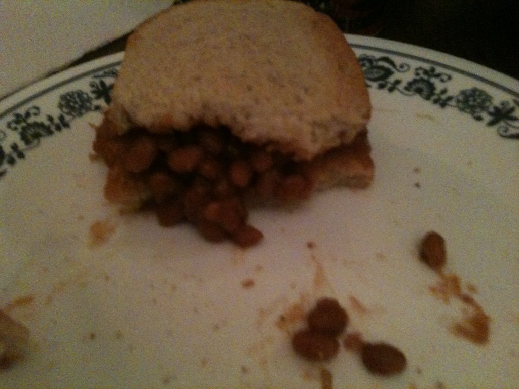Messier sandwich, clearer photo. Funny how that works.