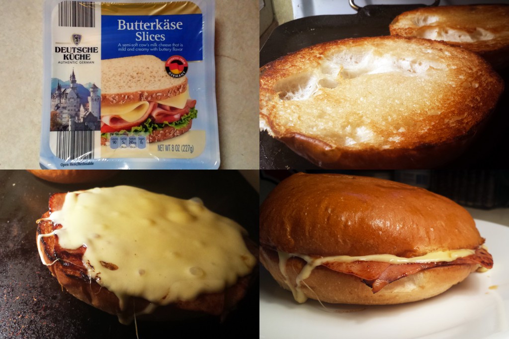 Let's try it with Butterkäse and a Mexican torta bun