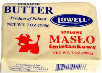 Unsalted Polish Butter