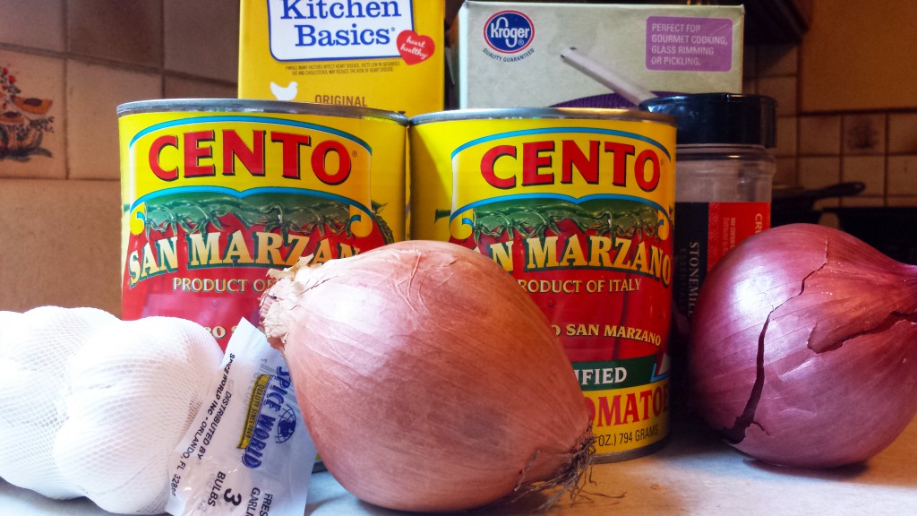 Tomato soup ingredients