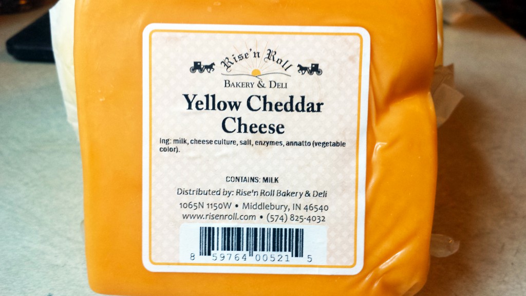 Yellow Cheddar Cheese from Rise'n Roll Bakery & Deli