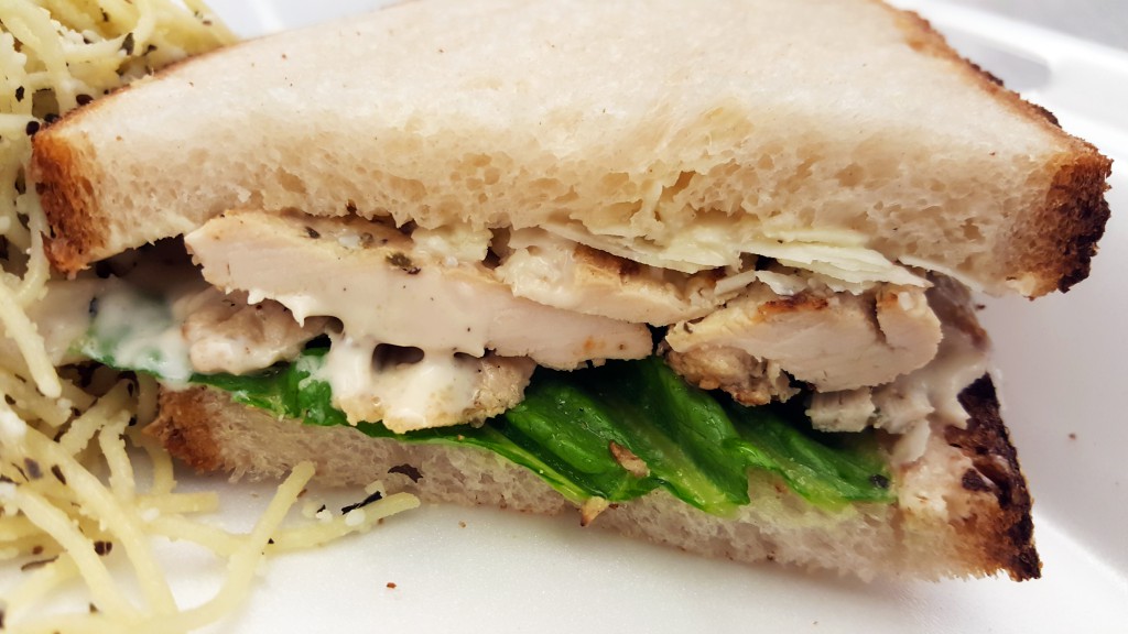 Chicken Caesar sandwich from Bombacigno's J&C Inn