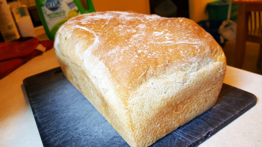Homemade sourdough loaf