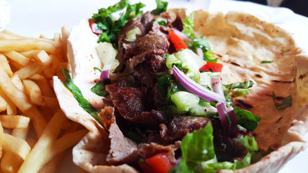Doner kebab from Cafe Orchid