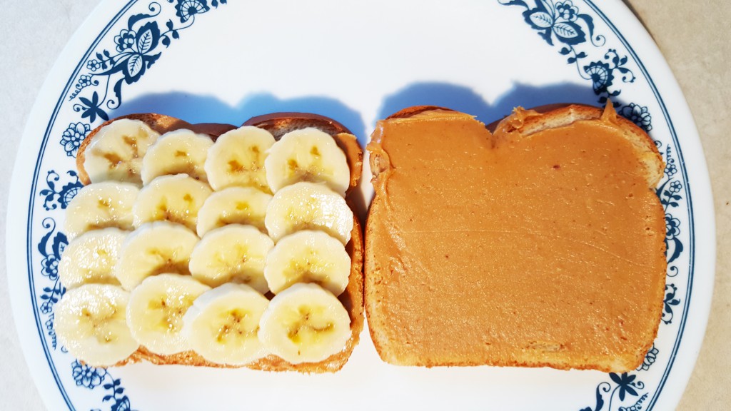 Toast. Peanut Butter. Bananas.