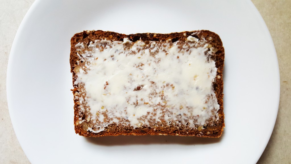 Rugbrød with butter