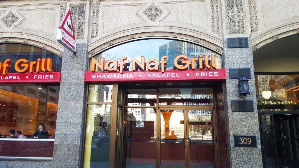 Naf Naf Grill on Washington in Chicago