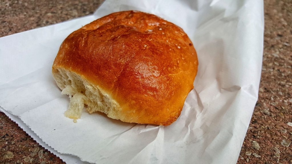 Ham and egg bun from St. Anna's Bakery