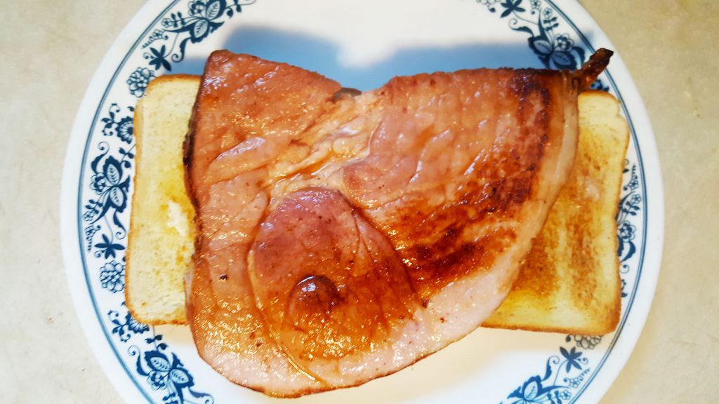 Texas Toast and ham