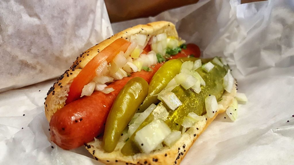 Chicago Dog from Luke's Beef