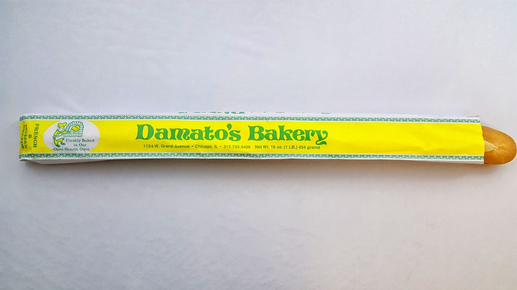 Extra-long baguette from Damato's