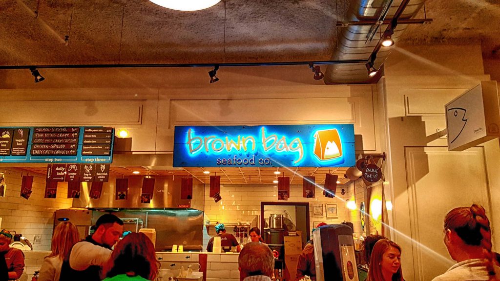 Brown Bag Seafood Co. in Revival Food Hall