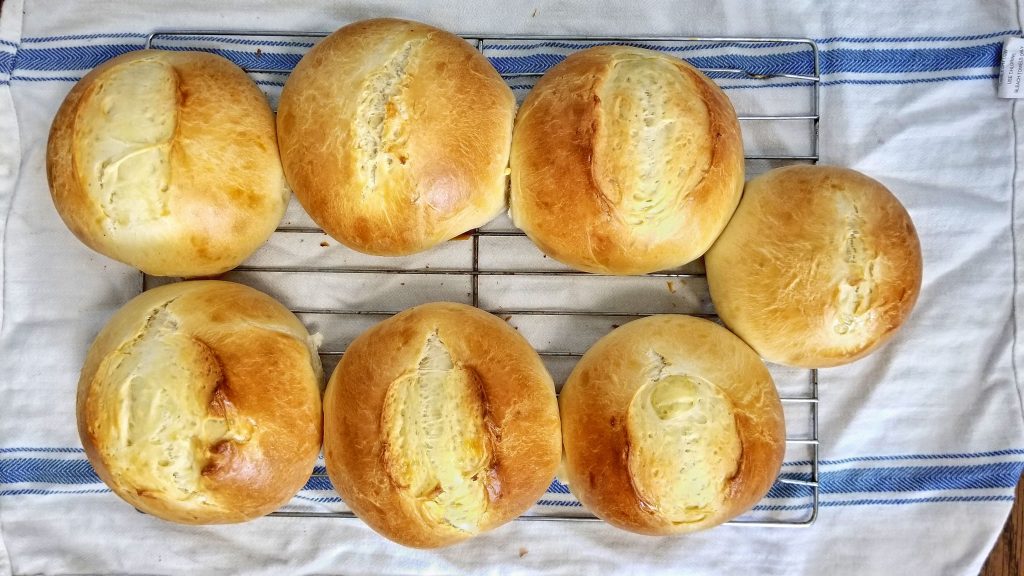 Homemade pan suave