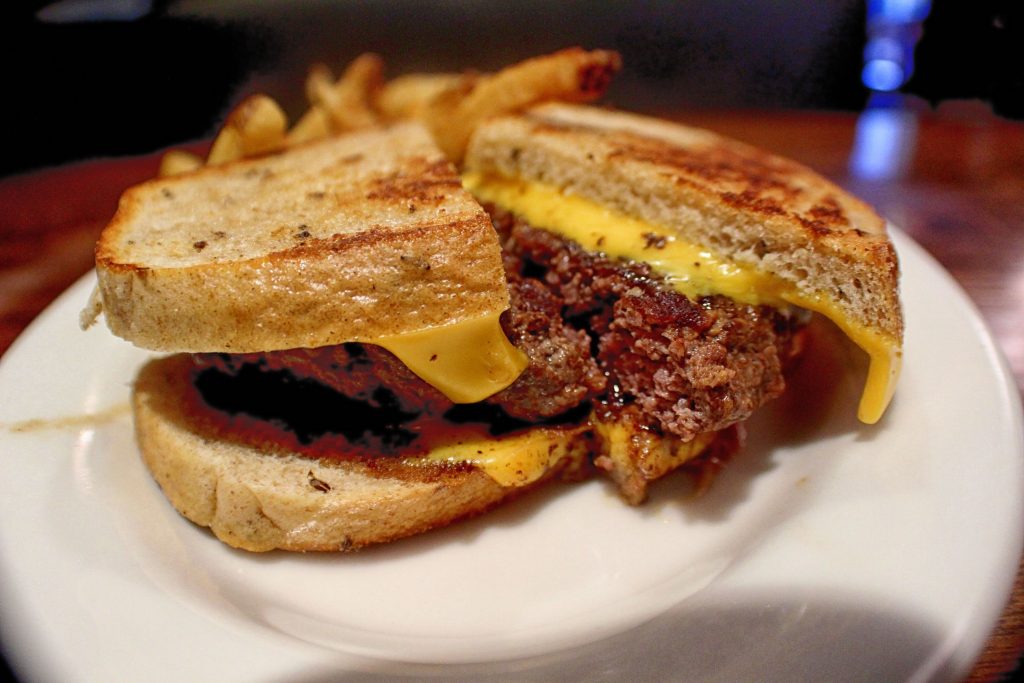 Patty melt from Ceres Cafe