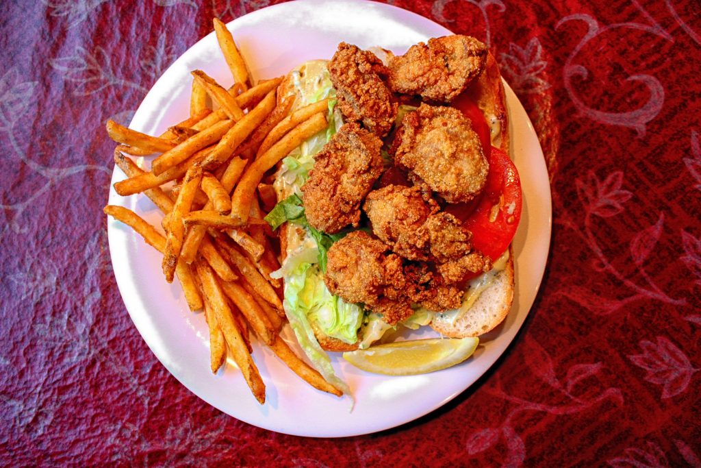 Fried Oyster Po'Boy from Dixie Kitchen