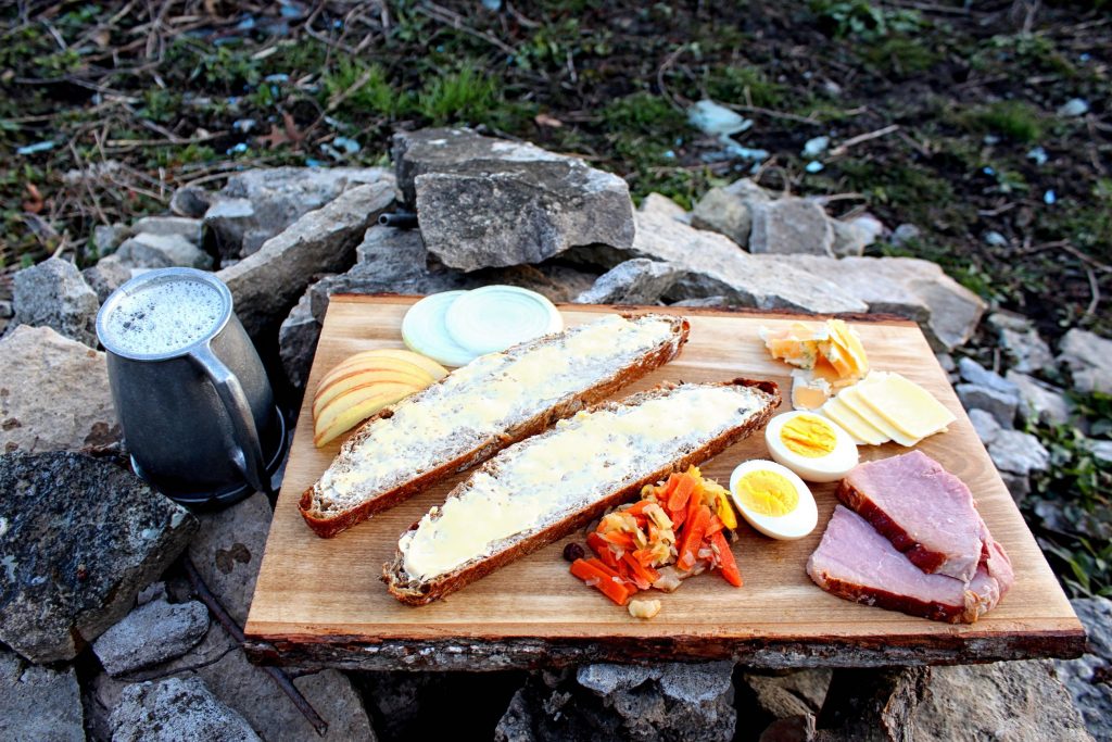 The Ploughman's Lunch (for dinner)