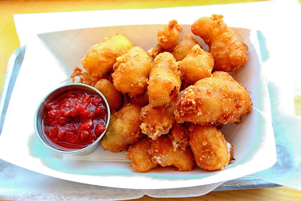 Fried cheese curds from Banter