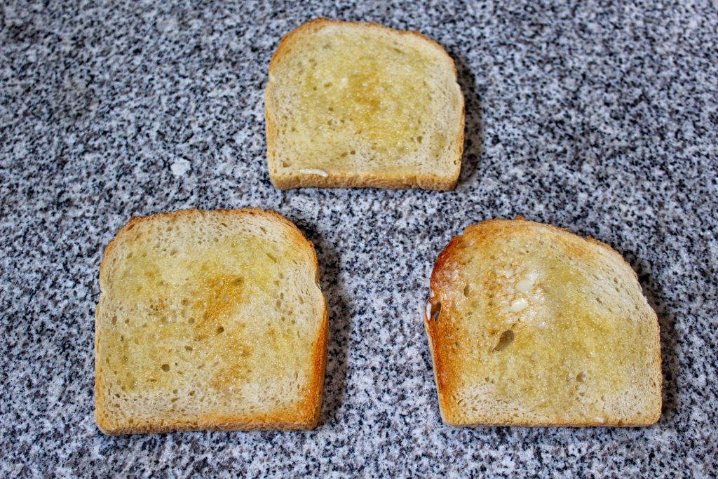 Toasted French bread
