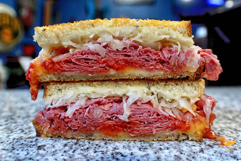 Reuben with Russian dressing