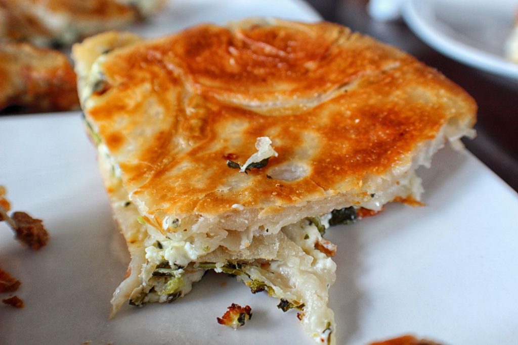 Cheese and spinach burek from Beograd Cafe