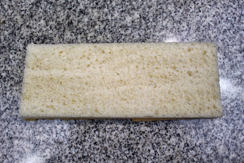 First layer of bread
