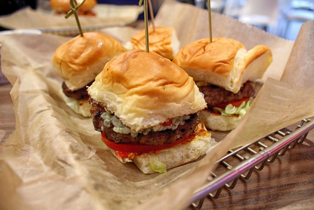 Sliders from Burger 21