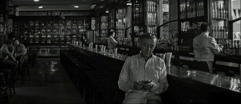 Alec Guinness at the bar, Sloppy Joe's Havana
